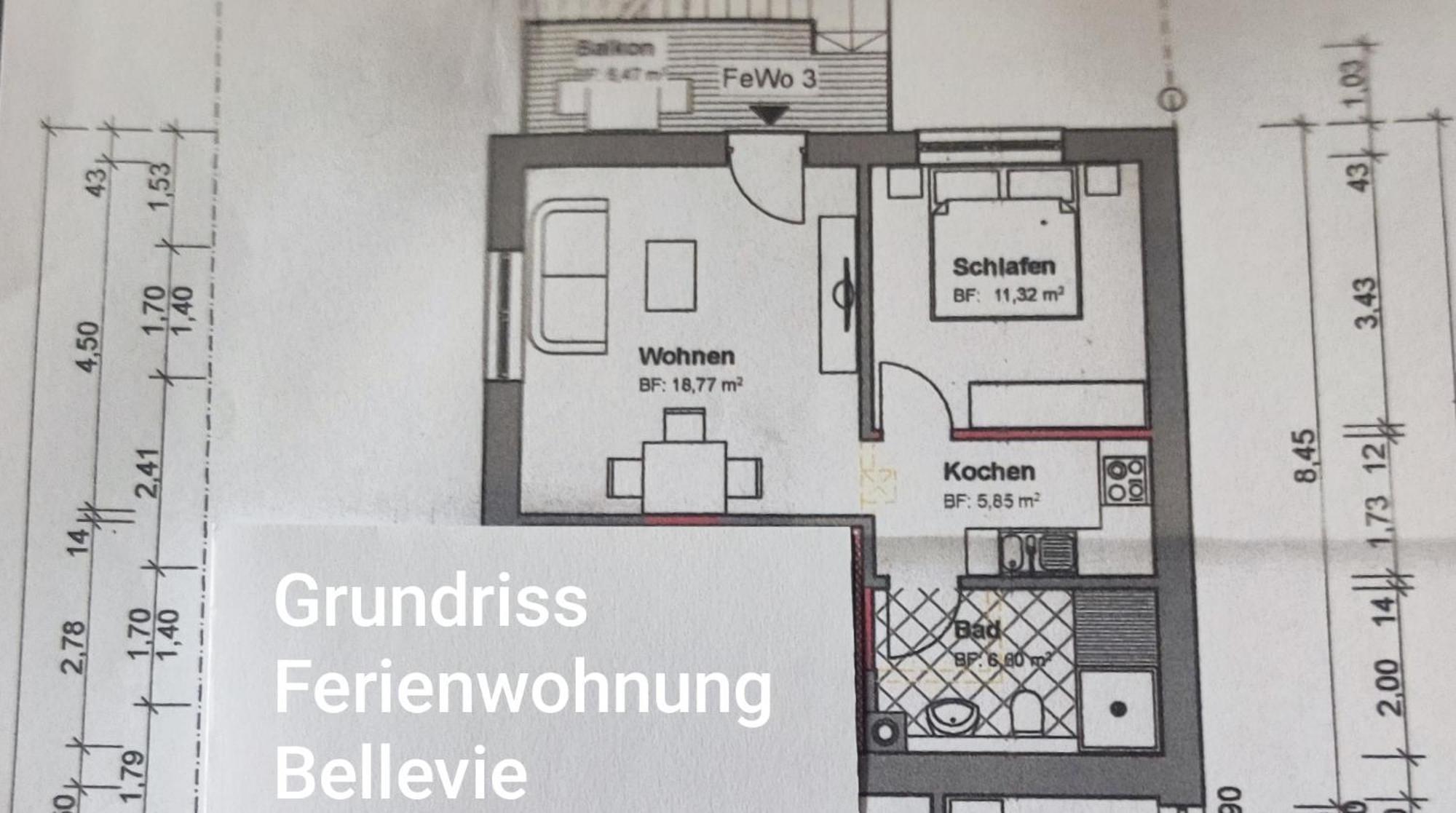 Apartament Bellevie Kell am See Zewnętrze zdjęcie